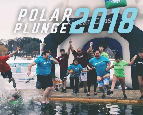 Award Staffing Our Giving Polar Plunge 2018